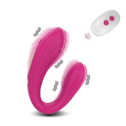 Remote Control  U Type Vibrator for Women Clitoris Stimulate G-Spot Vagina Massage Female Masturbation Sex Toys for Couple