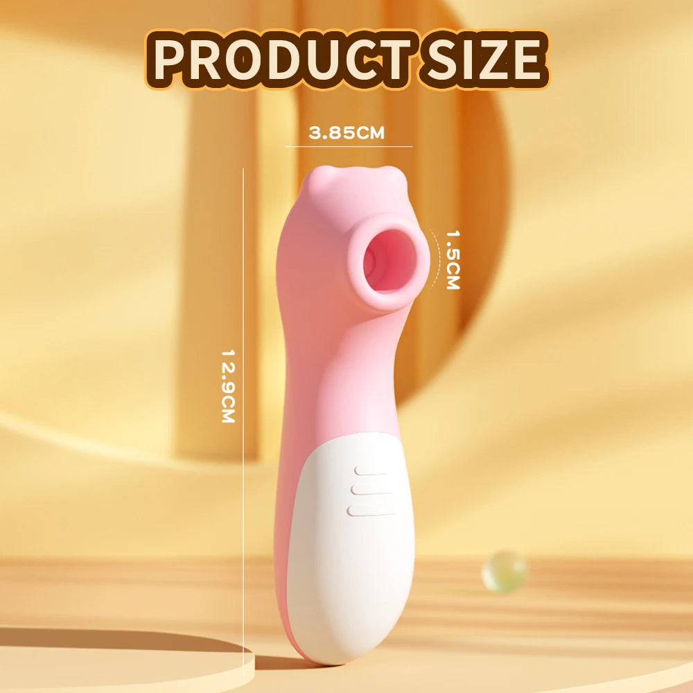 Sucker Clitoris Sucking Vibrator Female Clit Oral Stimulator Nipple Vagina Sex Toys for Women Masturbator Product Adult Supplies