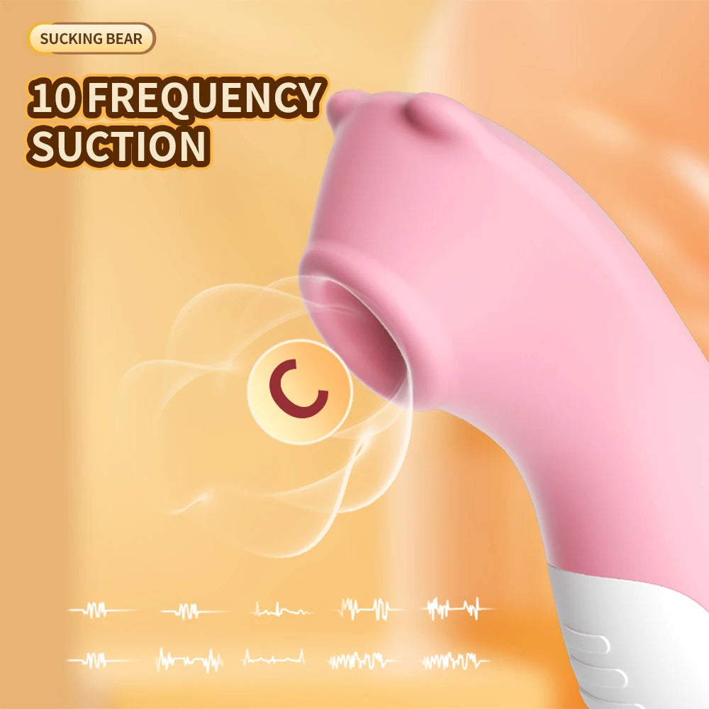 Sucker Clitoris Sucking Vibrator Female Clit Oral Stimulator Nipple Vagina Sex Toys for Women Masturbator Product Adult Supplies